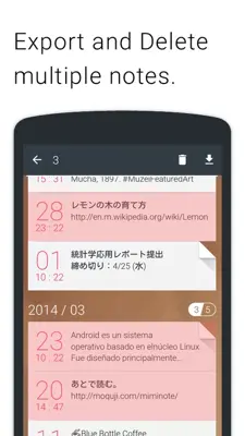 Miminote android App screenshot 1